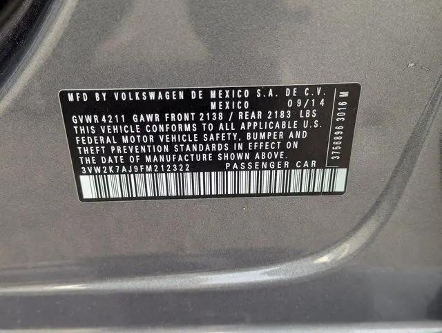 2015 Volkswagen Jetta 2.0L S