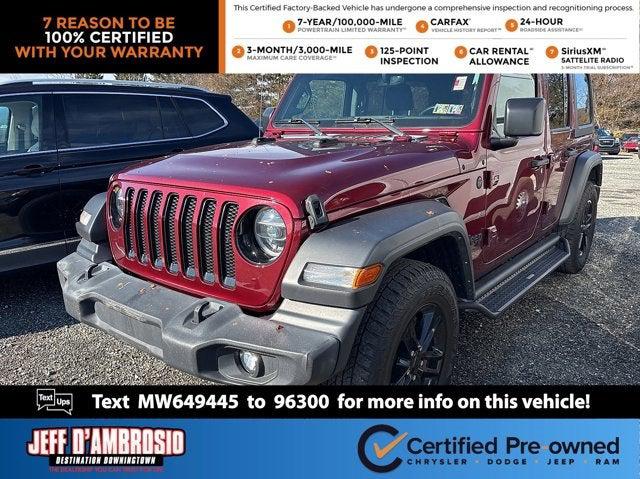 2021 Jeep Wrangler Unlimited Sport Altitude 4x4 2021 Jeep Wrangler Unlimited Sport Altitude 4x4