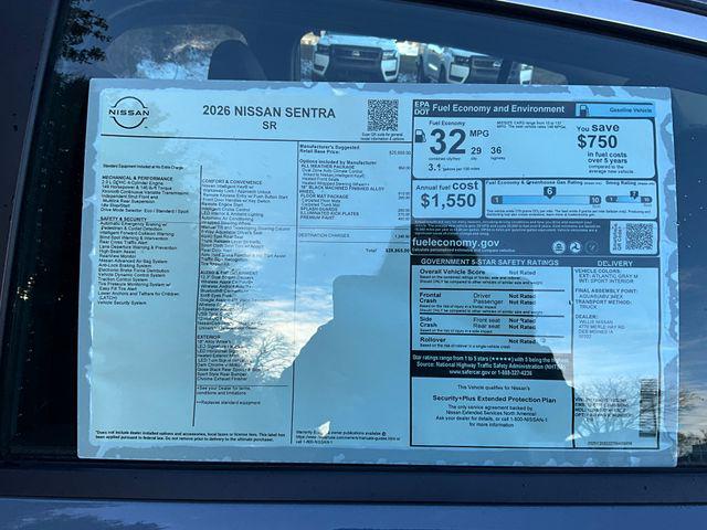 2026 Nissan Sentra SR