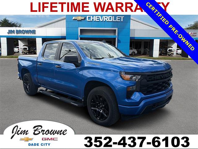 2022 Chevrolet Silverado 1500 2WD Crew Cab Short Bed Custom 2022 Chevrolet Silverado 1500 2WD Crew Cab Short Bed Custom