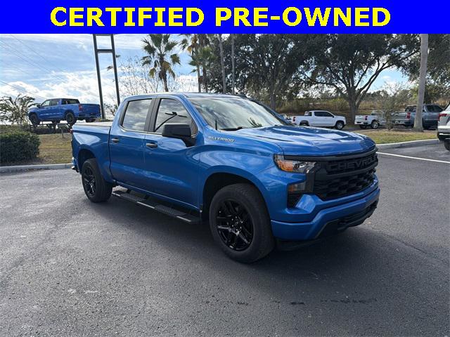 2022 Chevrolet Silverado 1500 2WD Crew Cab Short Bed Custom 2022 Chevrolet Silverado 1500 2WD Crew Cab Short Bed Custom