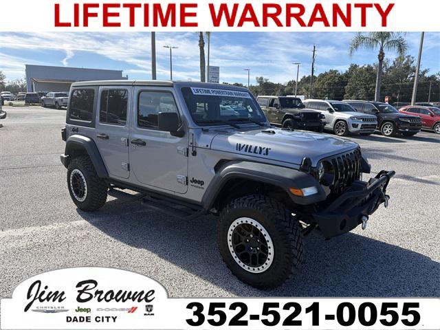 2020 Jeep Wrangler Unlimited Willys 4X4 2020 Jeep Wrangler Unlimited Willys 4X4
