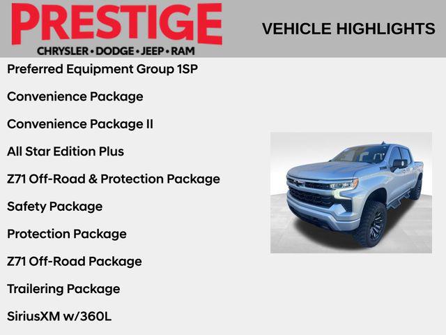 2022 Chevrolet Silverado 1500 4WD Crew Cab Short Bed RST