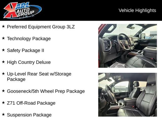 2022 Chevrolet Silverado 2500HD 4WD Crew Cab Standard Bed High Country