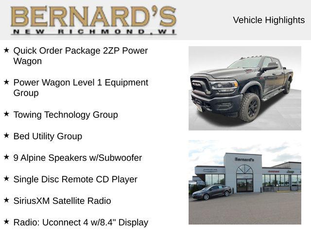 2019 RAM 2500 Power Wagon Crew Cab 4x4 64 Box 2019 RAM 2500 Power Wagon Crew Cab 4x4 64 Box