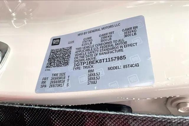 2026 GMC Canyon Elevation, RWD