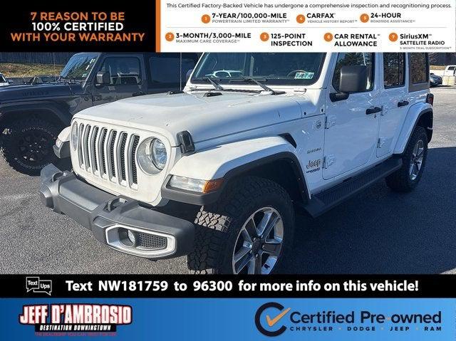2022 Jeep Wrangler Unlimited Sahara 4x4 2022 Jeep Wrangler Unlimited Sahara 4x4