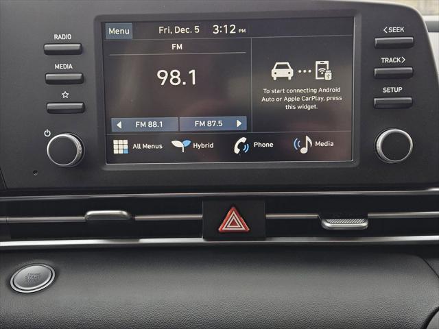 2026 Hyundai Elantra Hybrid Blue