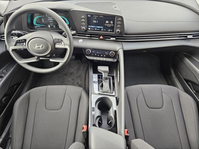 2026 Hyundai Elantra Hybrid Blue