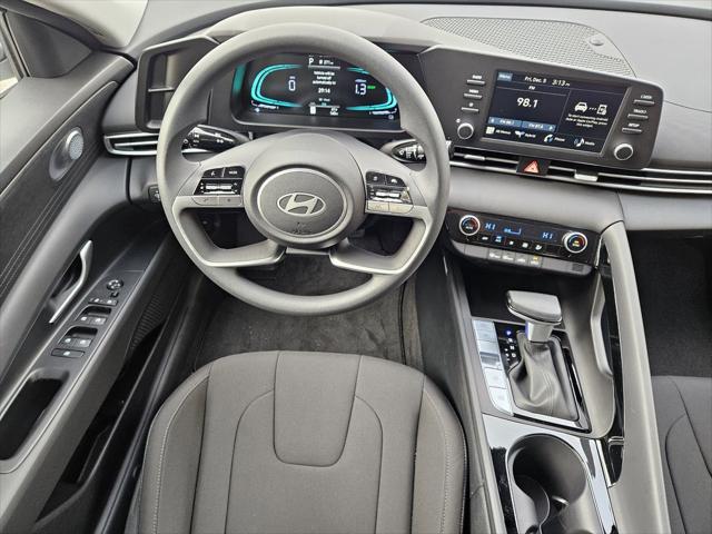 2026 Hyundai Elantra Hybrid Blue