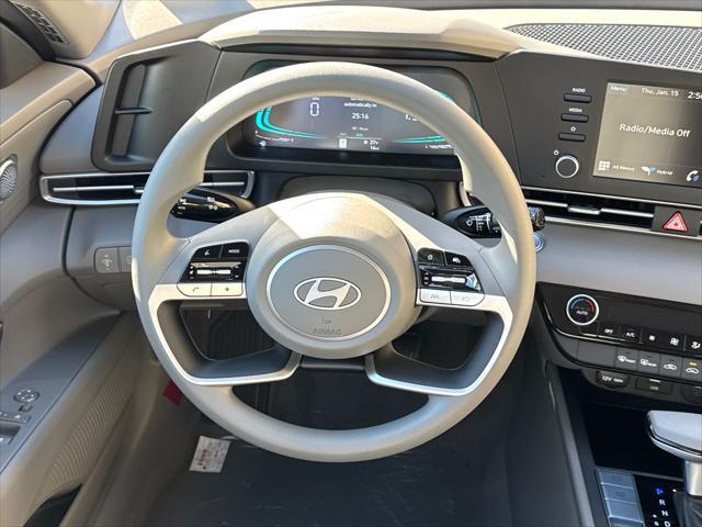 2026 Hyundai Elantra Hybrid Blue
