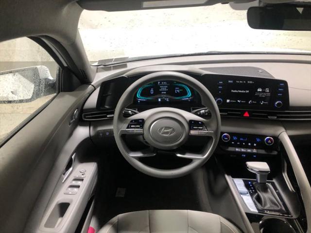 2026 Hyundai Elantra Hybrid Blue