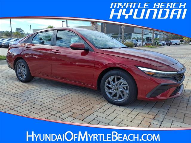 2024 Hyundai Elantra Hybrid Blue for sale in MYRTLE BEACH, SC