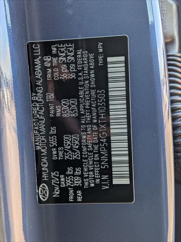 2026 Hyundai Santa Fe Hybrid Calligraphy