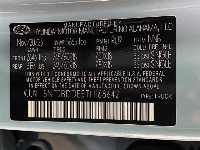 2026 Hyundai Santa Cruz SEL