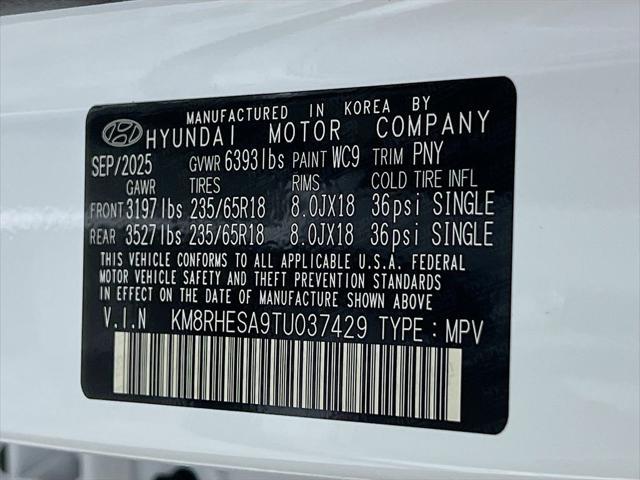 2026 Hyundai Palisade SEL Premium 7P