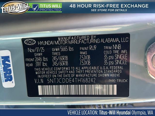 2026 Hyundai Santa Cruz SEL Activity