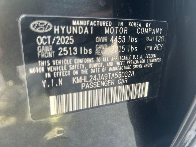 2026 Hyundai Sonata SE