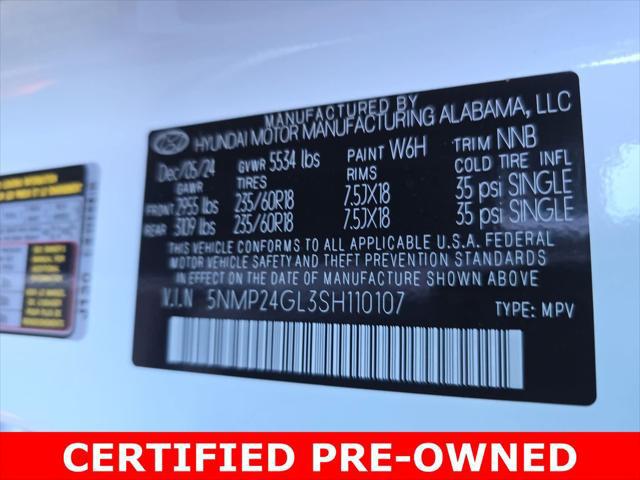 2025 Hyundai Santa Fe SEL