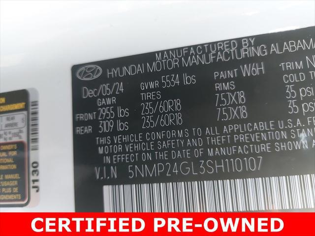 2025 Hyundai Santa Fe SEL