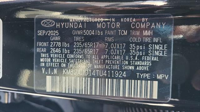 2026 Hyundai Tucson Hybrid Blue SE