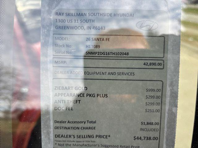 2026 Hyundai Santa Fe Hybrid SEL