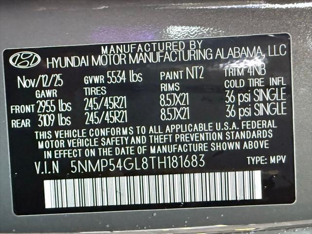 2026 Hyundai Santa Fe Calligraphy