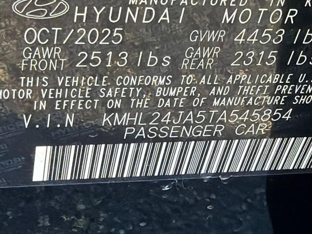 2026 Hyundai Sonata SE