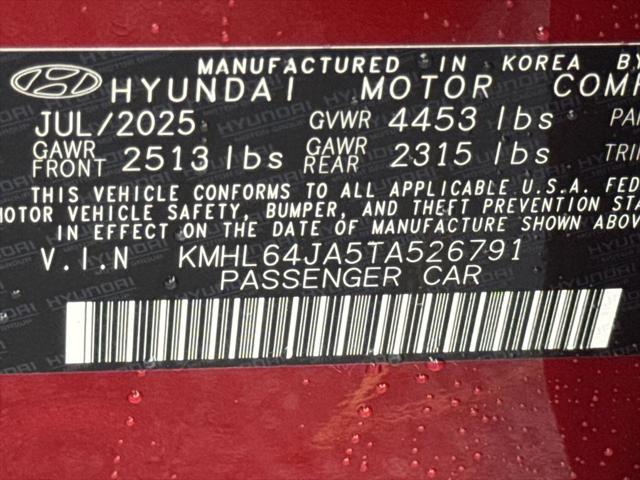 2026 Hyundai Sonata SEL Sport