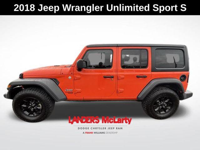 2018 Jeep Wrangler Unlimited Sport S 4x4 2018 Jeep Wrangler Unlimited Sport S 4x4