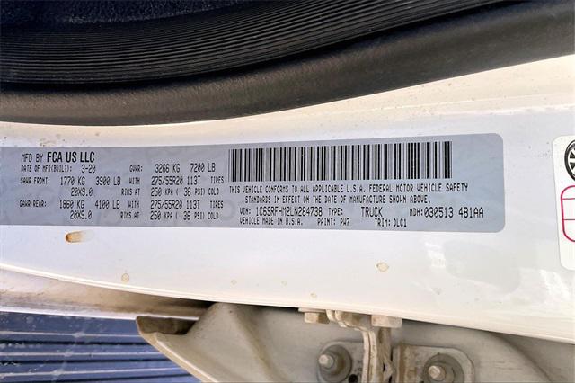 2020 RAM 1500 Limited Crew Cab 4x4 57 Box
