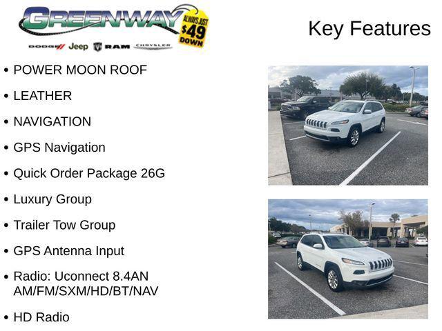 2015 Jeep Cherokee Limited 2015 Jeep Cherokee Limited