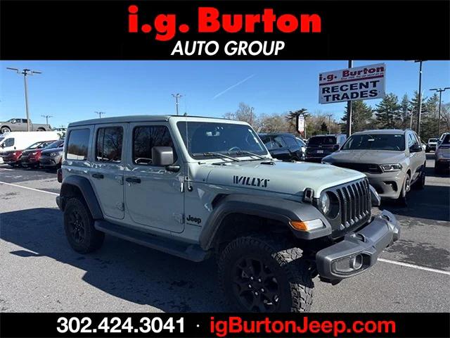 2023 Jeep Wrangler 4-Door Willys 4x4 2023 Jeep Wrangler 4-Door Willys 4x4