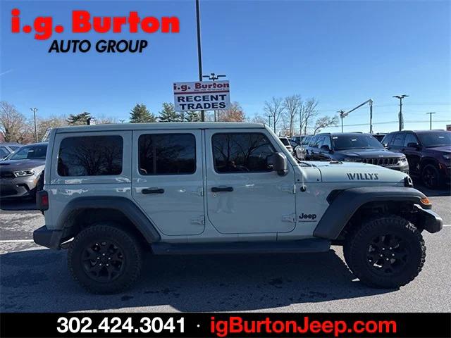 2023 Jeep Wrangler 4-Door Willys 4x4 2023 Jeep Wrangler 4-Door Willys 4x4