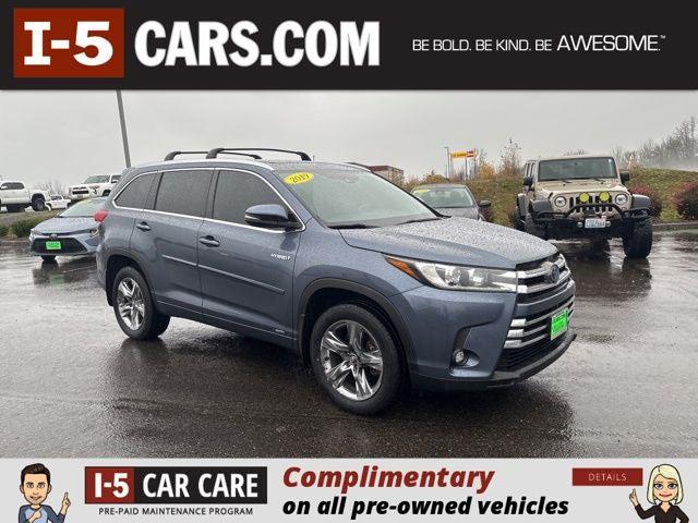 2019 Toyota Highlander Hybrid Limited Platinum