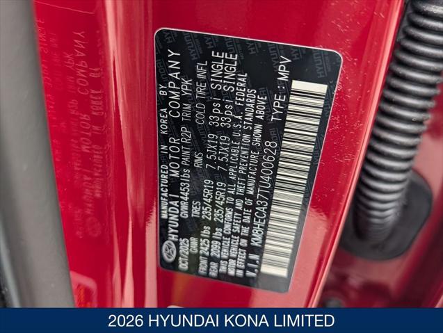 2026 Hyundai Kona Limited