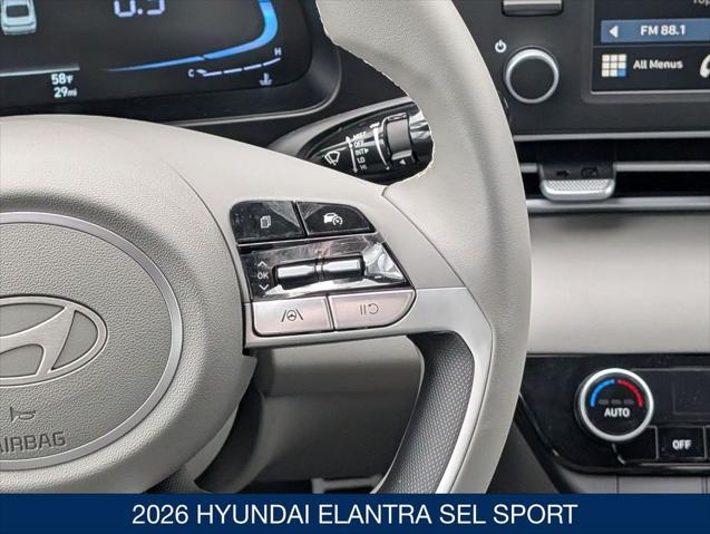 2026 Hyundai Elantra SEL Sport