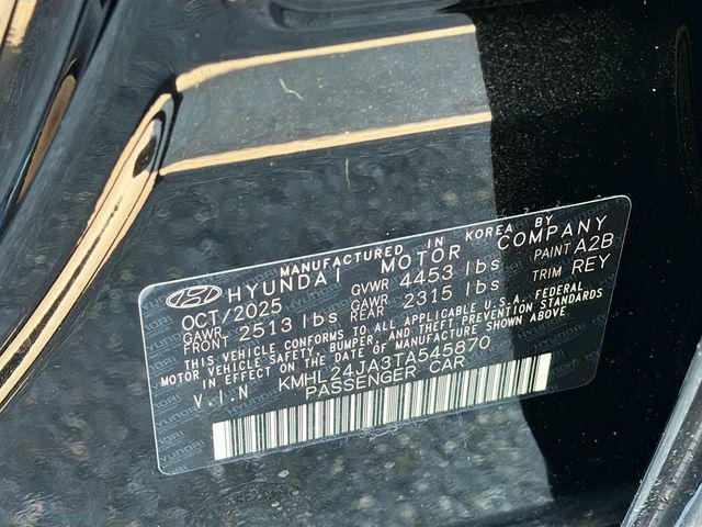 2026 Hyundai Sonata SE