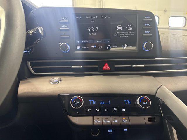 2026 Hyundai Elantra Hybrid Blue