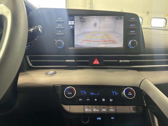 2026 Hyundai Elantra Hybrid Blue