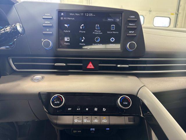 2026 Hyundai Elantra Hybrid Blue