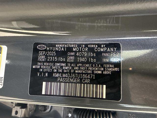 2026 Hyundai Elantra Hybrid Blue