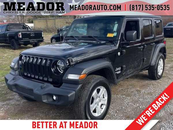 2021 Jeep Wrangler Unlimited Sport S 4x4 2021 Jeep Wrangler Unlimited Sport S 4x4