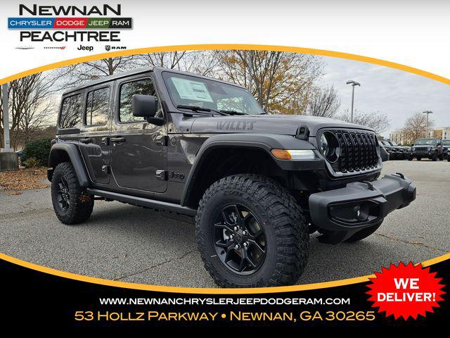 2026 Jeep Wrangler 4-Door Willys 4x4 for sale in Newnan, GA