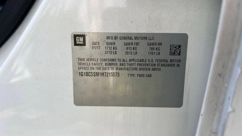 2017 Chevrolet Cruze LS Auto