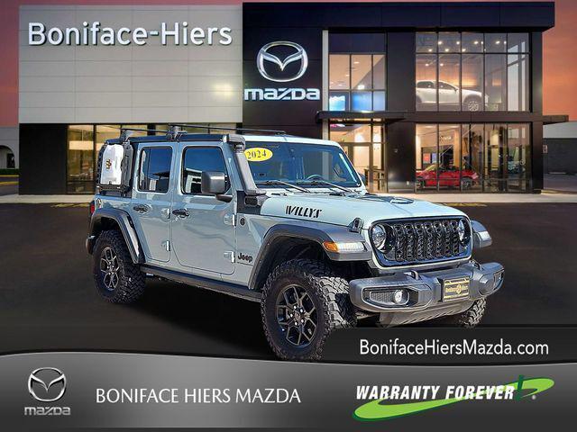 2024 Jeep Wrangler 4-Door Willys 4x4 2024 Jeep Wrangler 4-Door Willys 4x4