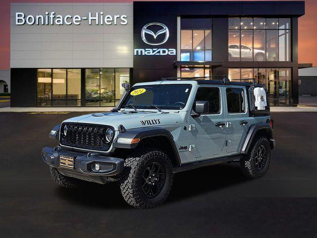 2024 Jeep Wrangler 4-Door Willys 4x4 2024 Jeep Wrangler 4-Door Willys 4x4