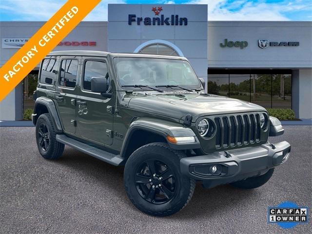 2021 Jeep Wrangler Unlimited Sahara Altitude 4x4