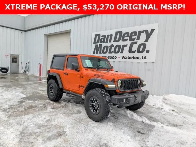 2025 Jeep Wrangler 2-Door Willys 4x4 2025 Jeep Wrangler 2-Door Willys 4x4