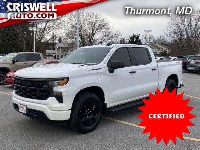 2025 Chevrolet Silverado 1500 4WD Crew Cab Short Bed Custom 2025 Chevrolet Silverado 1500 4WD Crew Cab Short Bed Custom